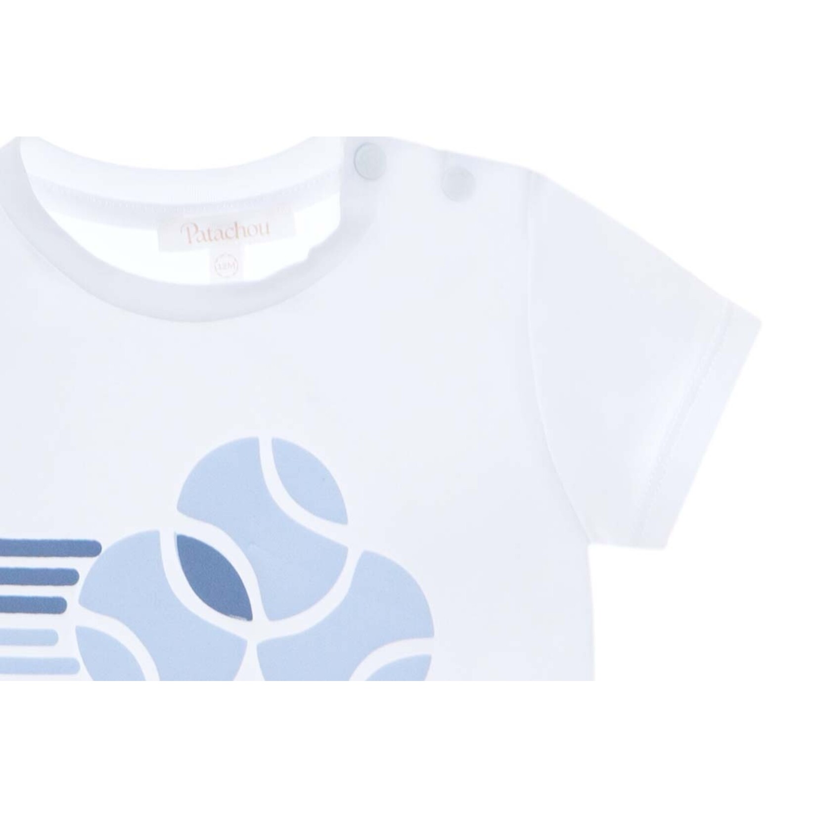 Patachou T-SHIRT MINI BOY PALE BLUE - VERÃO 2024