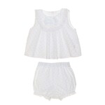 Patachou CONJUNTO (BLOUSE+SHORTS) NB WHITE - VERÃO 2024