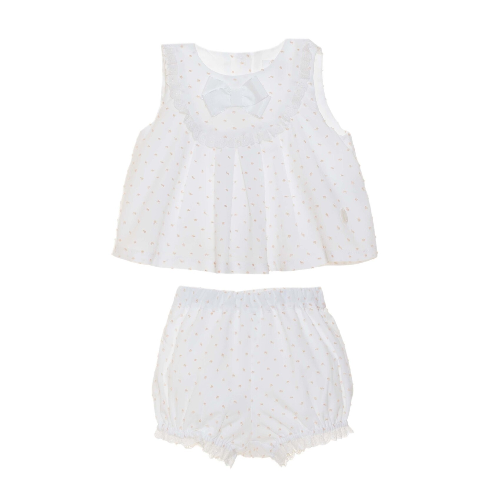 Patachou CONJUNTO (BLOUSE+SHORTS) NB WHITE - VERÃO 2024