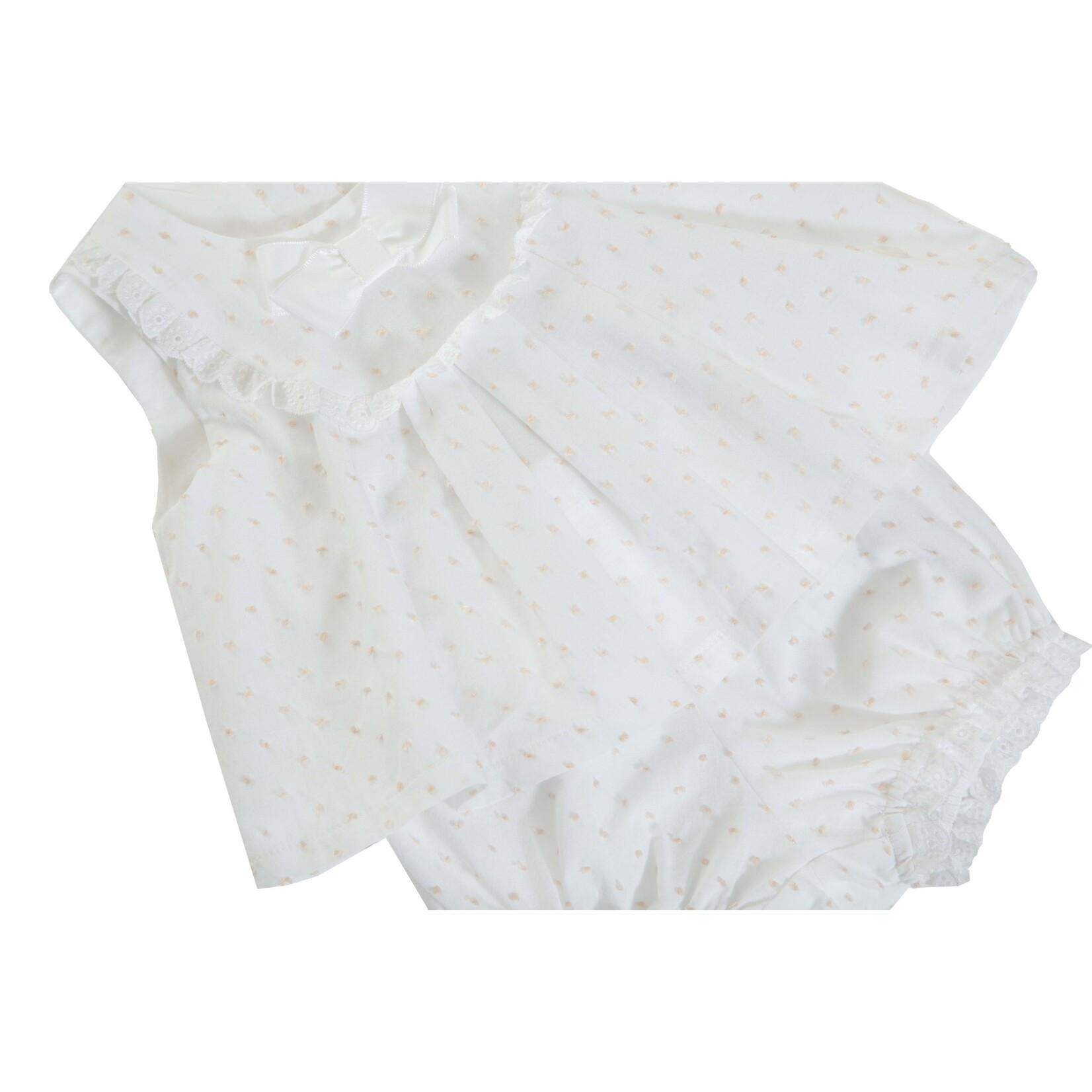 Patachou CONJUNTO (BLOUSE+SHORTS) NB WHITE - VERÃO 2024