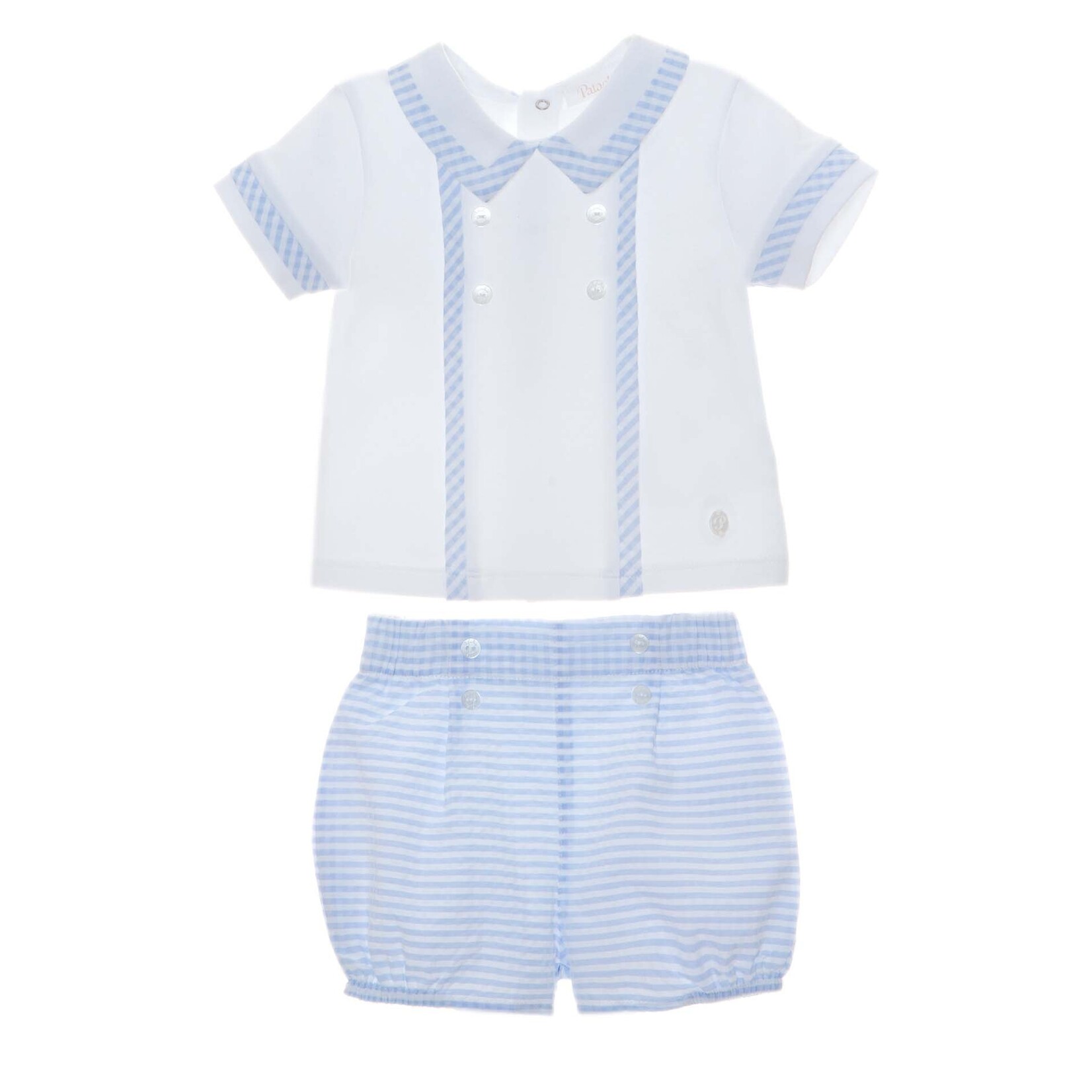 Patachou CONJUNTO (POLO+SHORTS) NB BLUE - VERÃO 2024