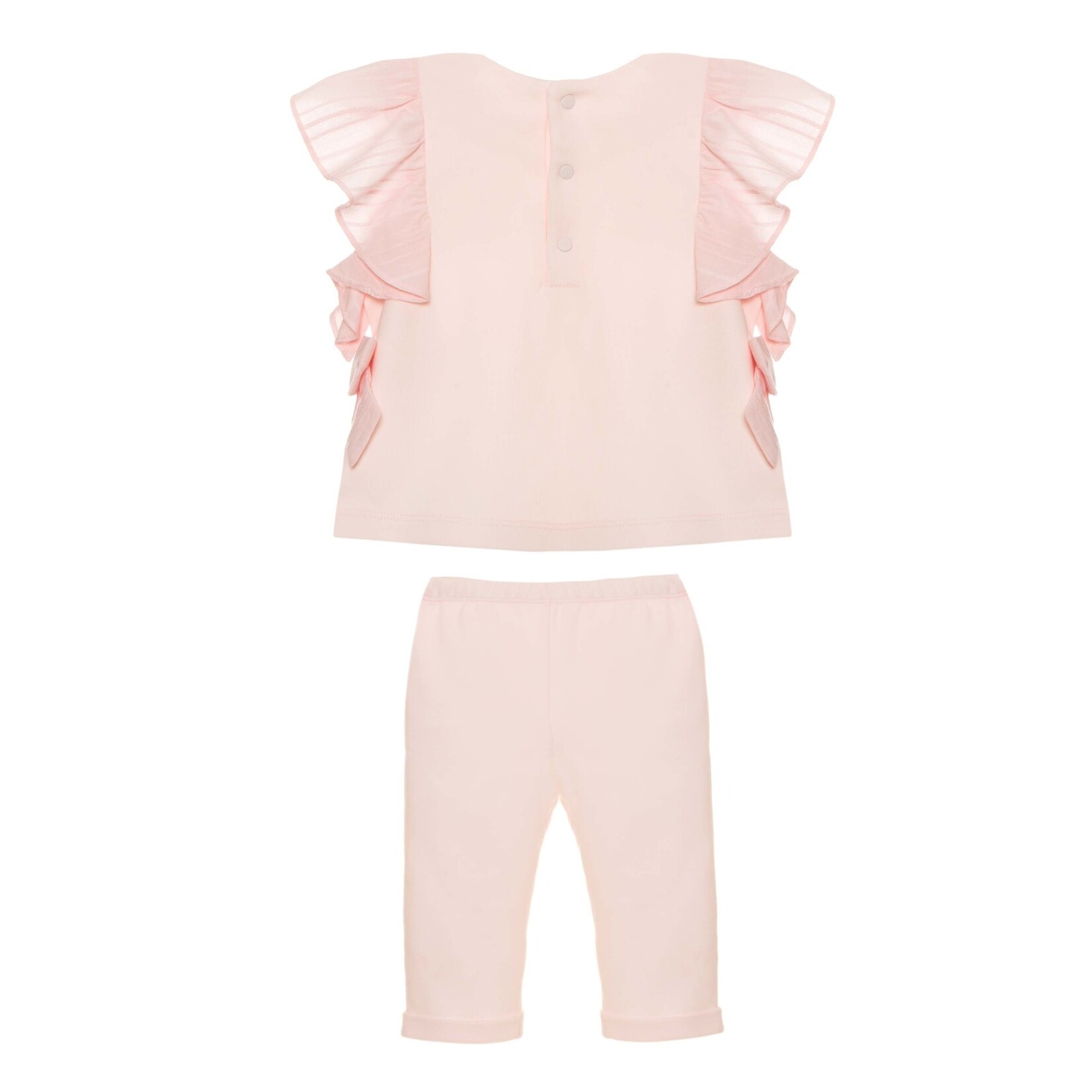 Patachou CONJUNTO (T-SHIRT+PANTS) MG PALE PINK - VERÃO 2024