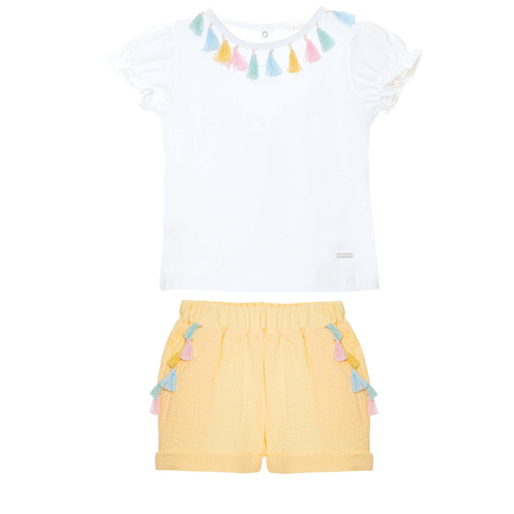 Patachou CONJUNTO (T-SHIRT+SHORTS) MG COLORS - VERÃO 2024