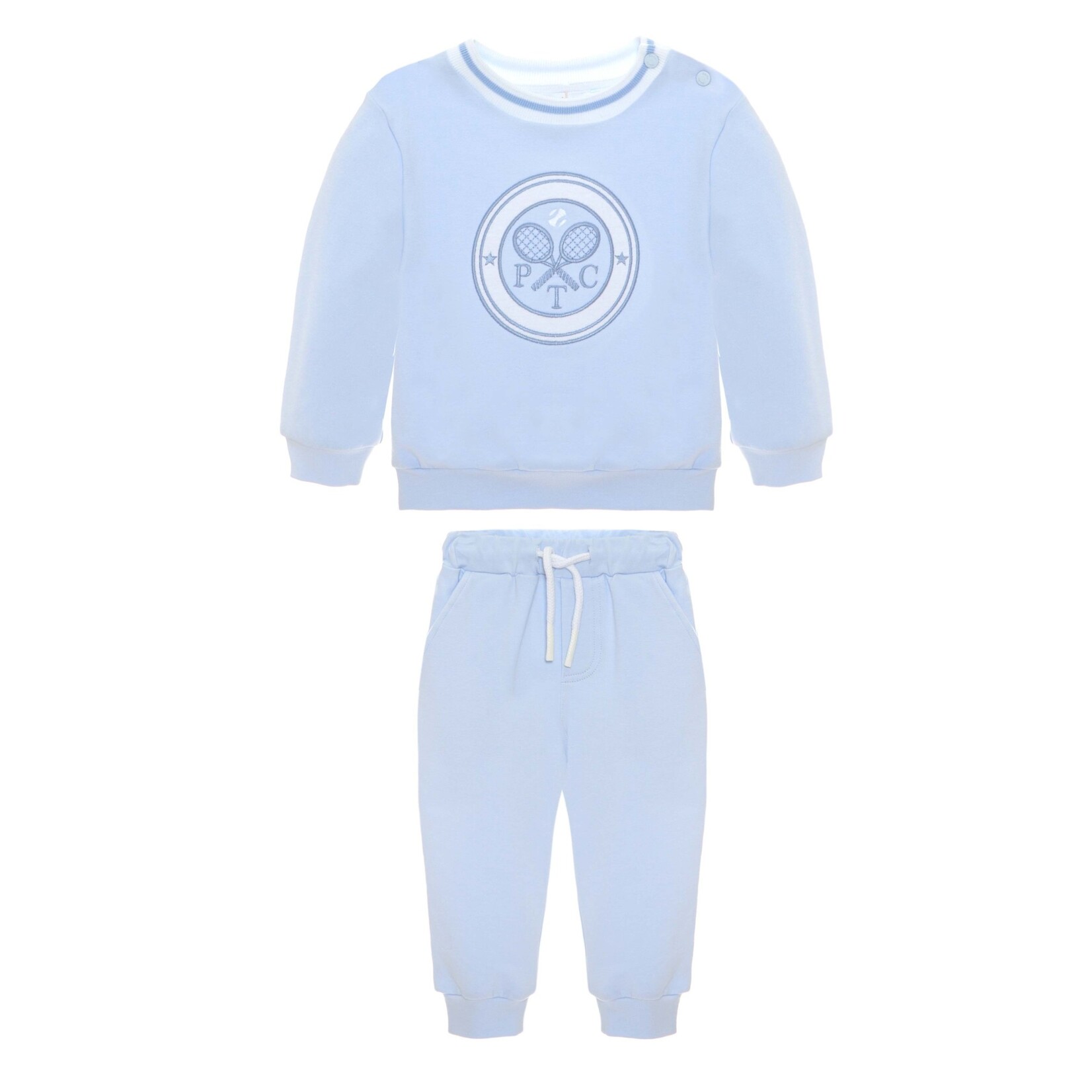 Patachou CONJUNTO (SWEATER+PANTS) MB PALE BLUE - VERÃO 2024