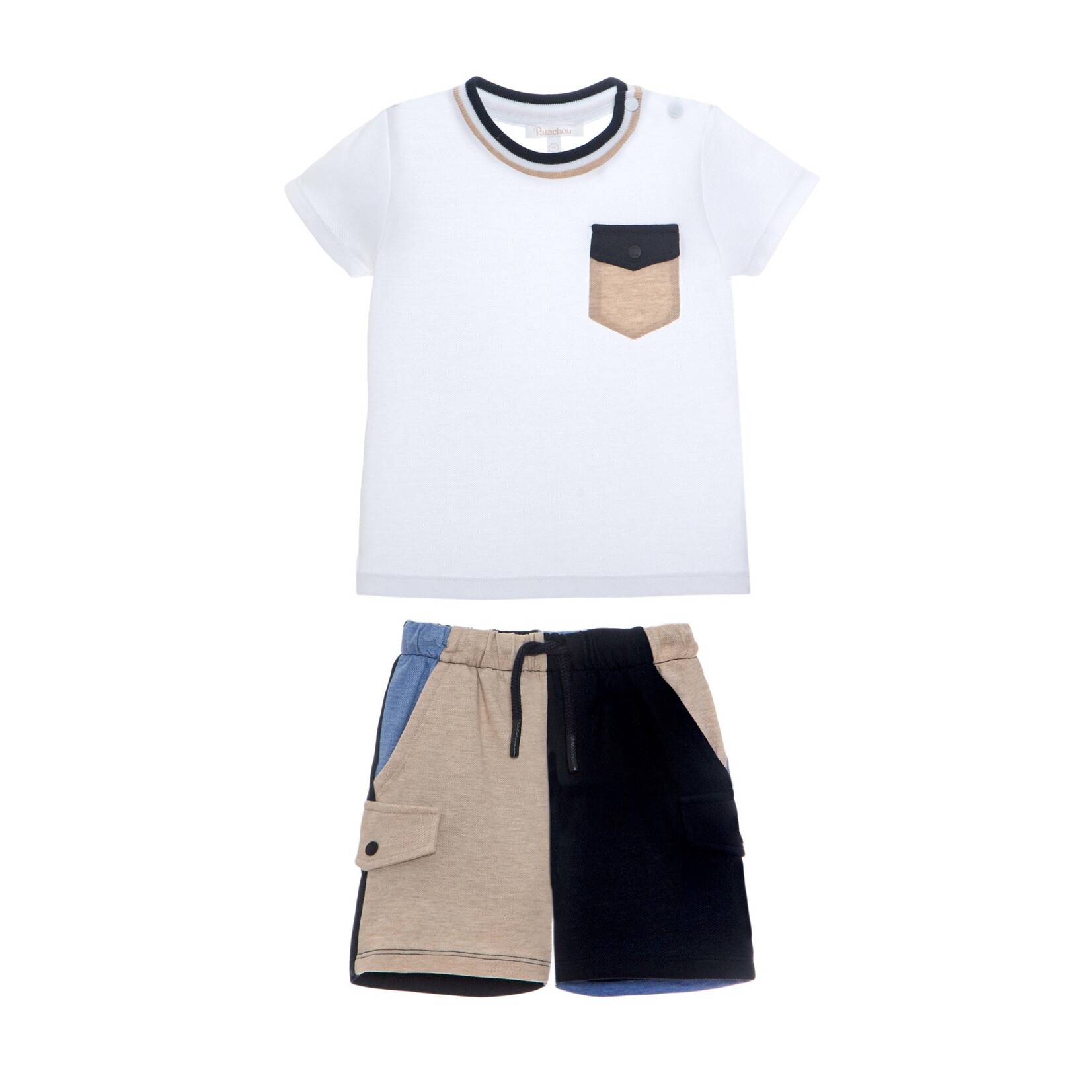 Patachou CONJUNTO (T-SHIRT+SHORTS) MB HAMPTONS - VERÃO 2024_1