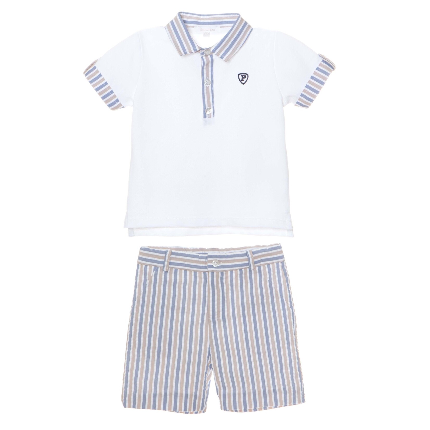 Patachou CONJUNTO (POLO+SHORTS) MB HAMPTONS - VERÃO