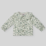 Paz Rodriguez WOVEN NEWBORN BLOUSE "TRAVIATA"_Pine Green