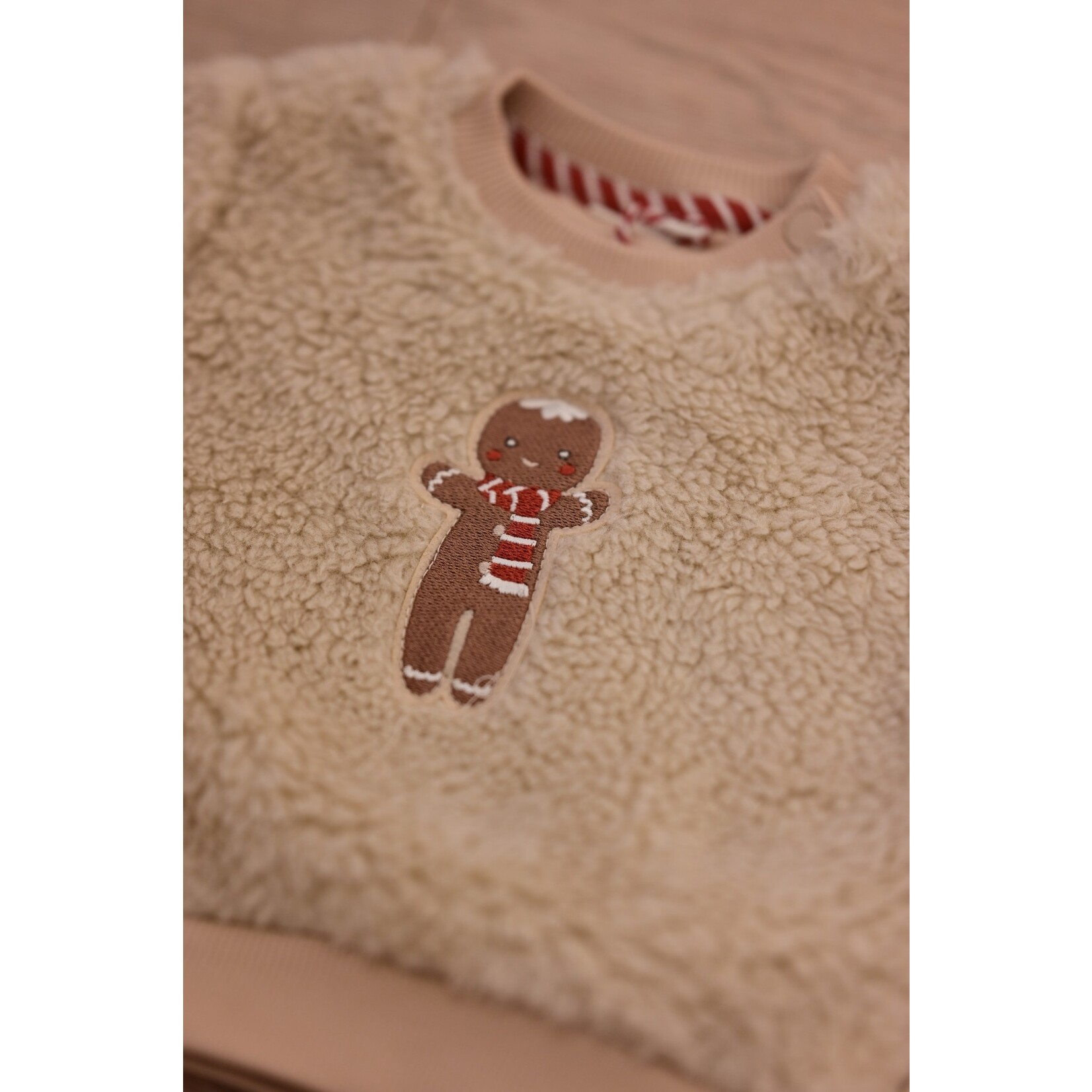 Little Dutch Teddy Christmas sweater Gingerbread