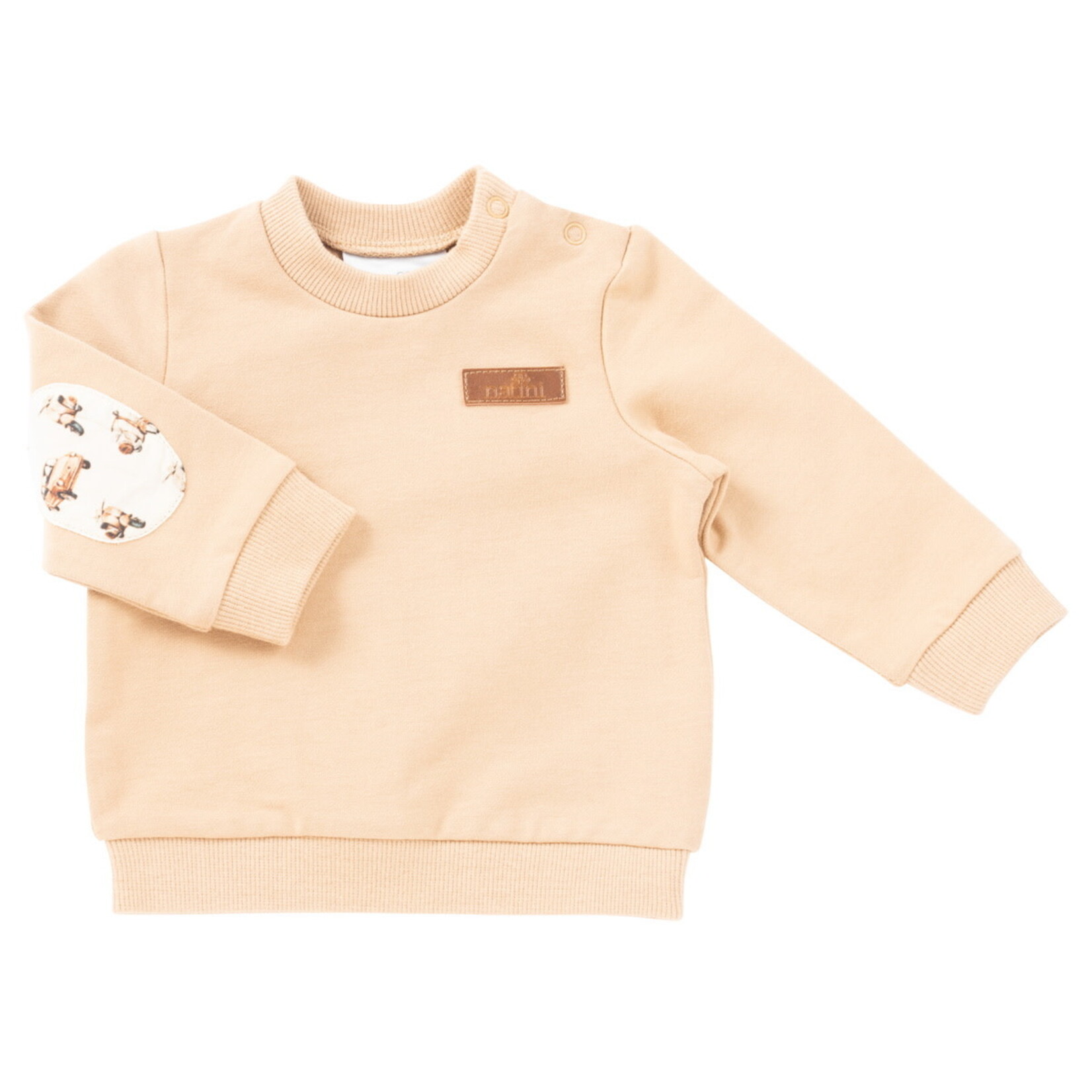 Natini SWEATER CARS-BEIGE