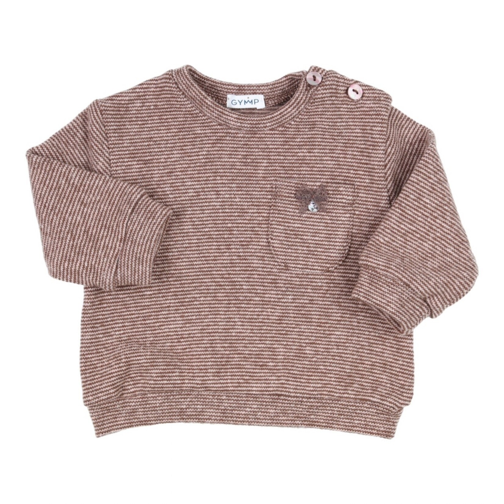Gymp Pullover Penny_Brown - Old Rose