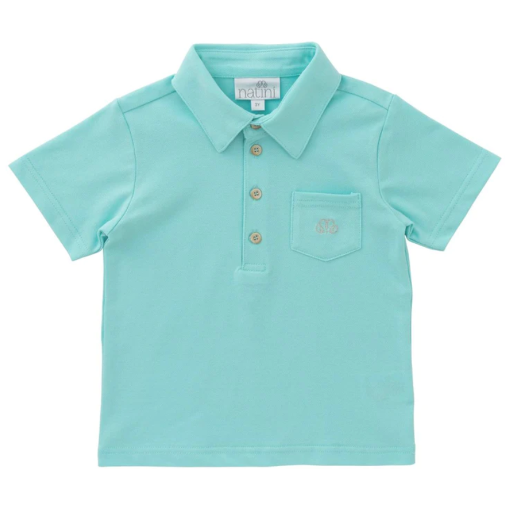 Natini POLO THIBAULT TURQUOISE