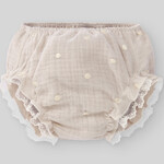 Paz Rodriguez WOVEN NEWBORN BLOOMERS "OPERA"_Linen