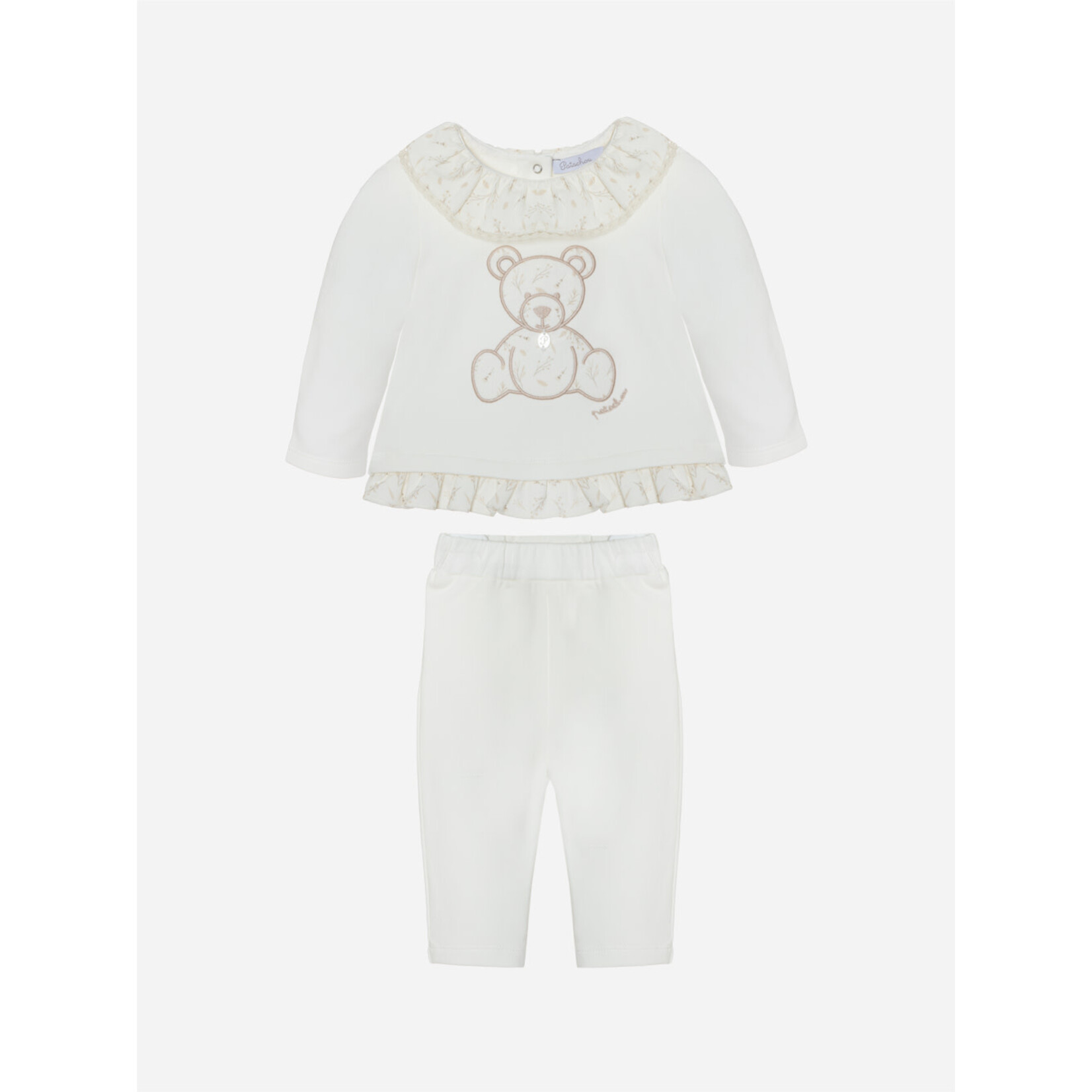 Patachou CONJUNTO(SWEATER+PANTS) NB.WHITE  INVERNO  2023