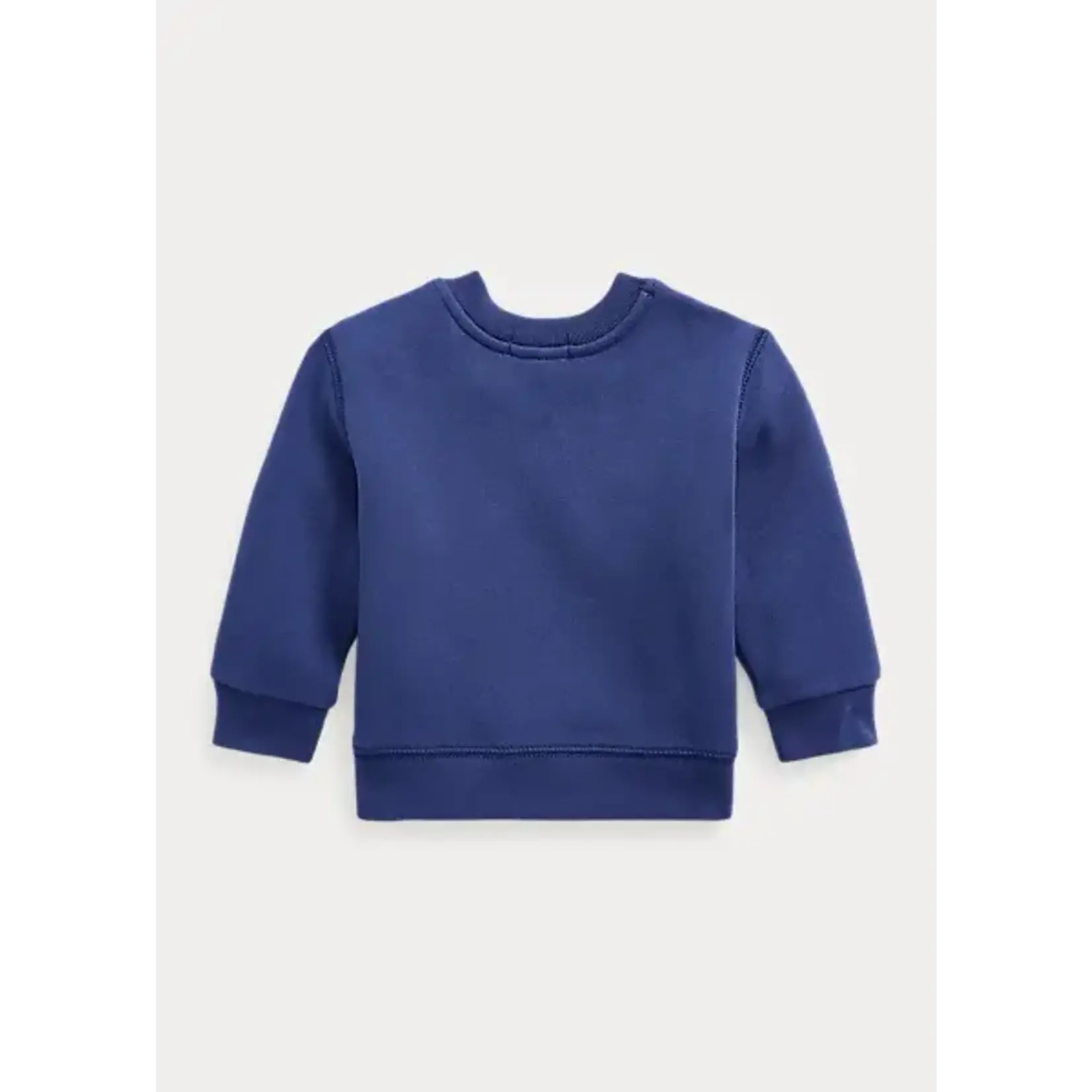 Ralph Lauren LSCNM4-KNIT SHIRTS-SWEATSHIRT-SP24 PARIS BEAR BEACH ROYAL