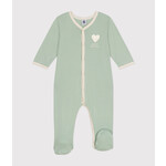 Petit Bateau Katoenen babypyjama groen HERBIE