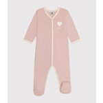 Petit Bateau Katoenen babypyjama roze SALINE