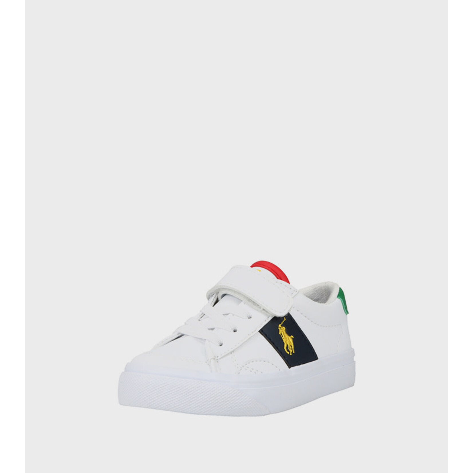 Ralph Lauren Sneaker T-White Tumbled/Navy/Green white