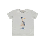 Jo Milano T-SHIRT  WHITE BLUE 24