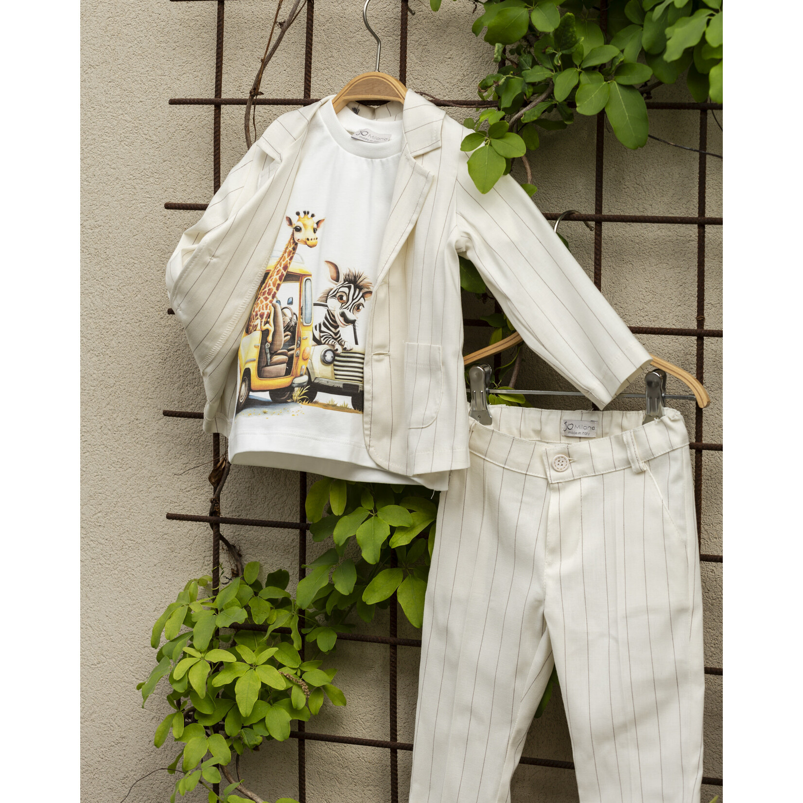 Jo Milano T-SHIRT  L.CREAM/CREAM 24