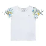 Natini TOP FLOWER  -  WHITE