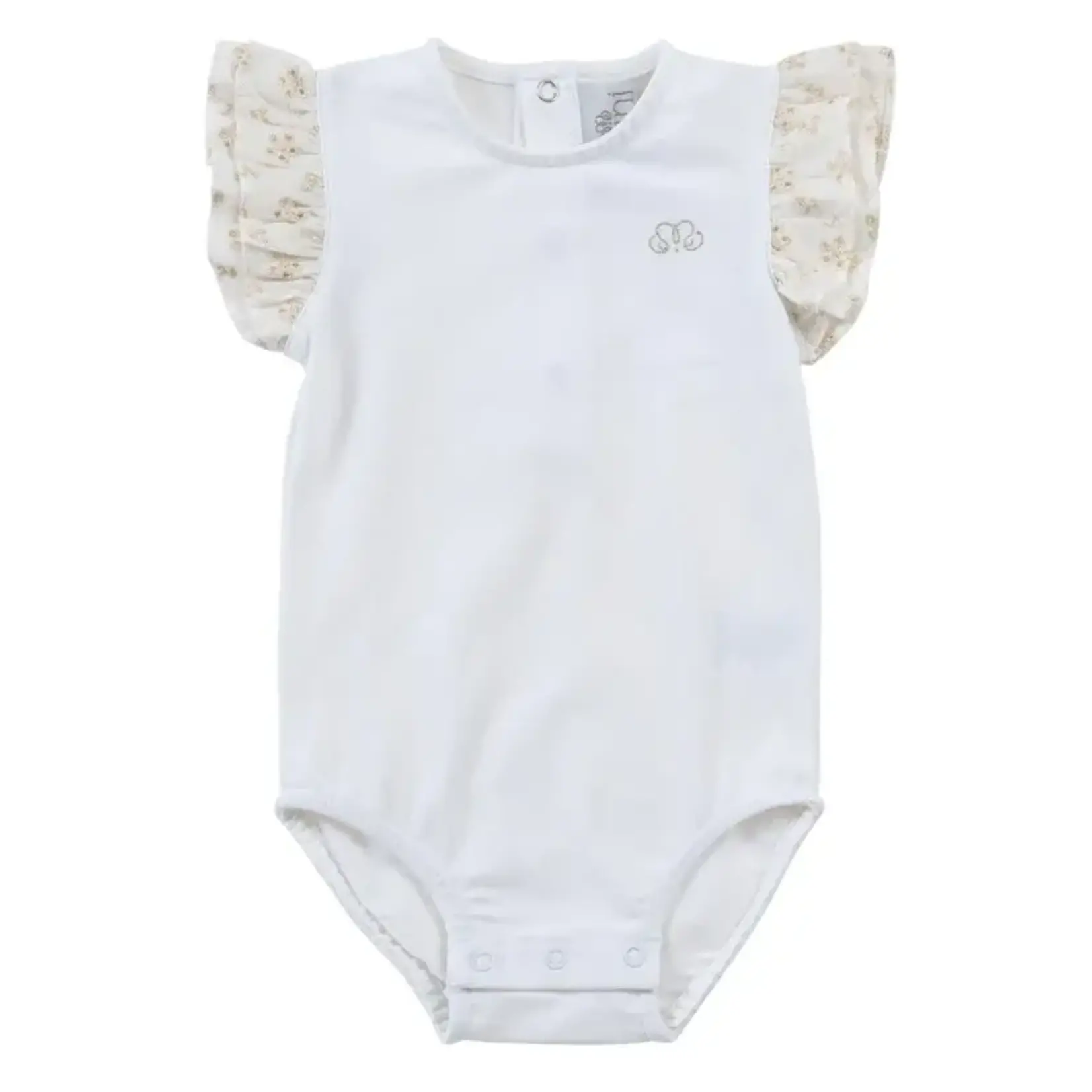 Natini TOP BODY BRODERIE  -  WHITE