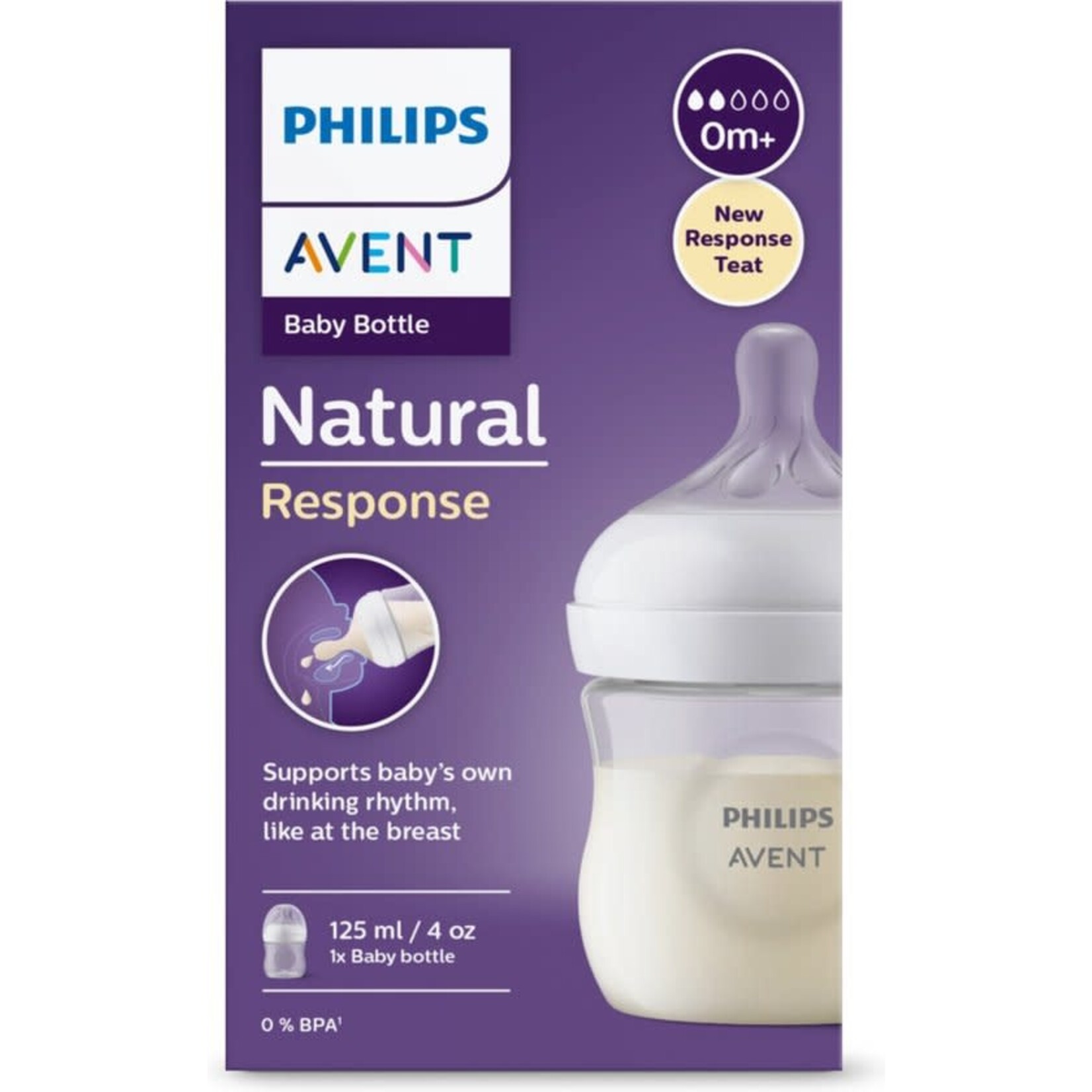 Avent Natural zuigfles 125ml