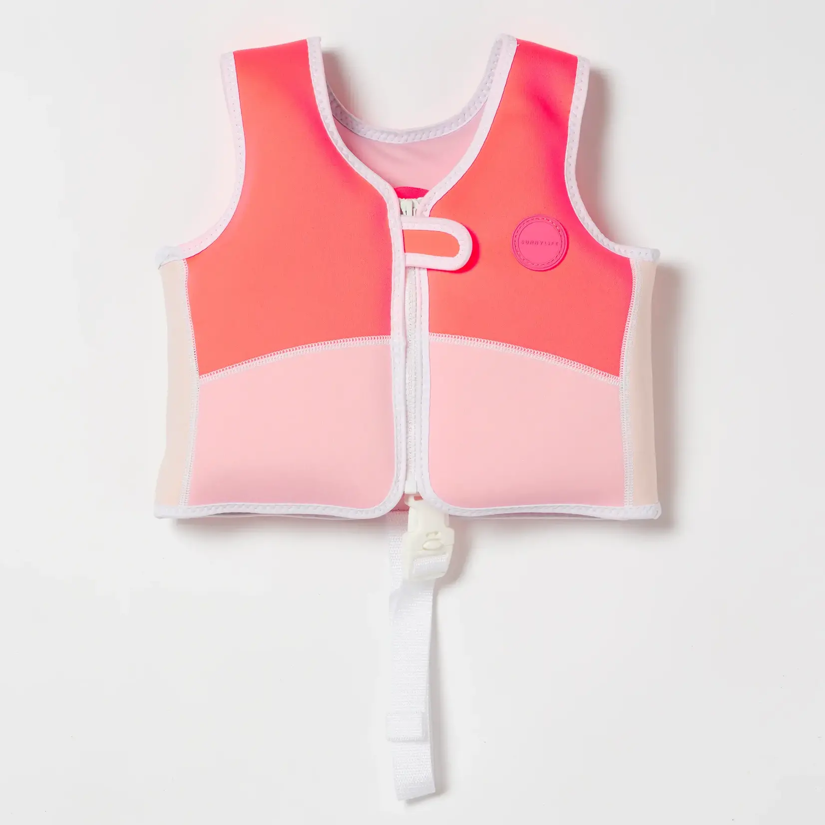 Sunnylife Swim Vest 2-3 year - Melody the Mermaid Neon Strawberry