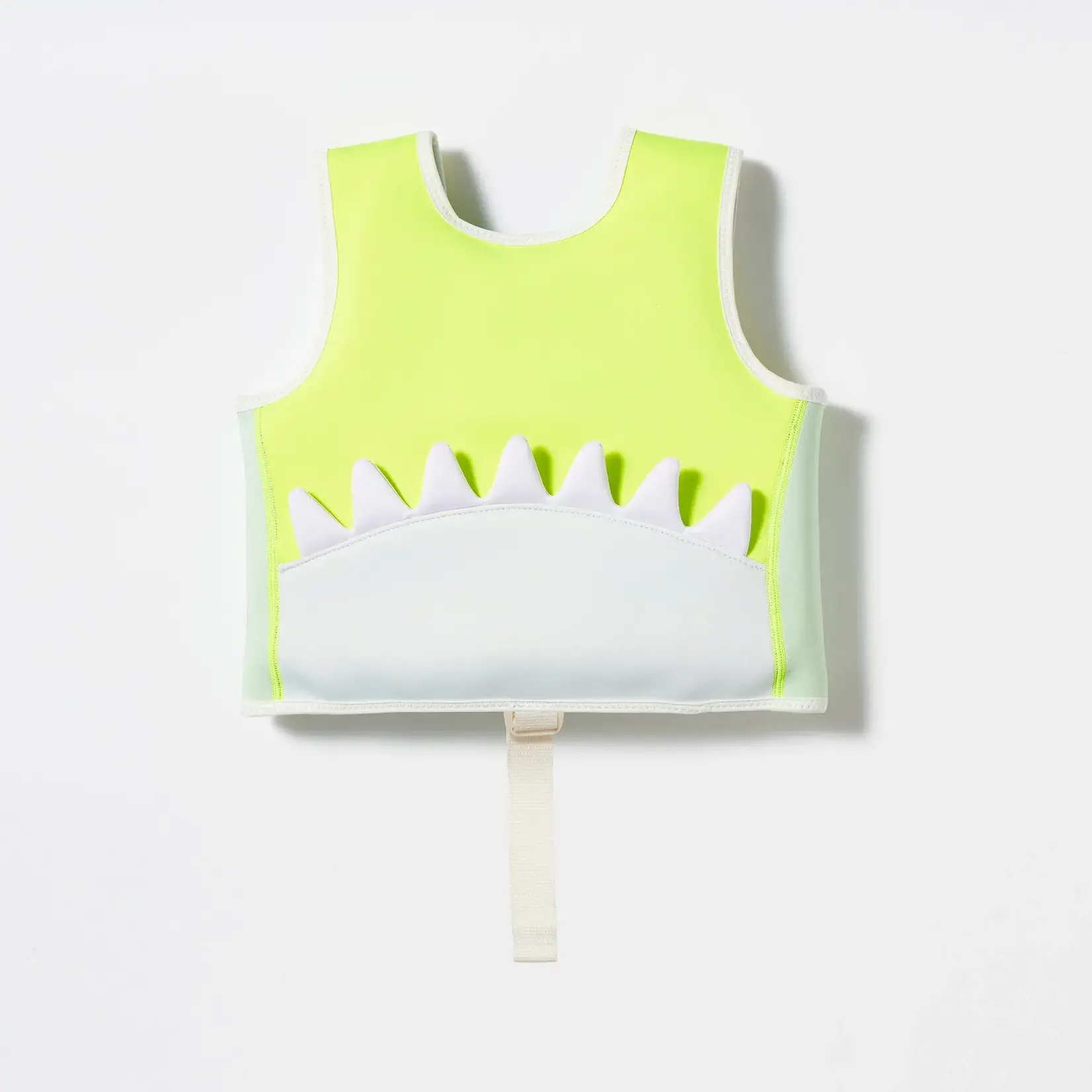 Sunnylife Swim Vest 1-2 year - Shark Tribe Blue Neon Citrus