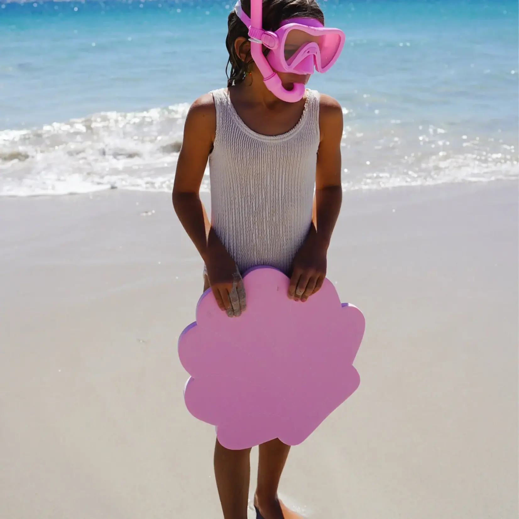 Sunnylife Kids Kickboard Melody the Mermaid Pink