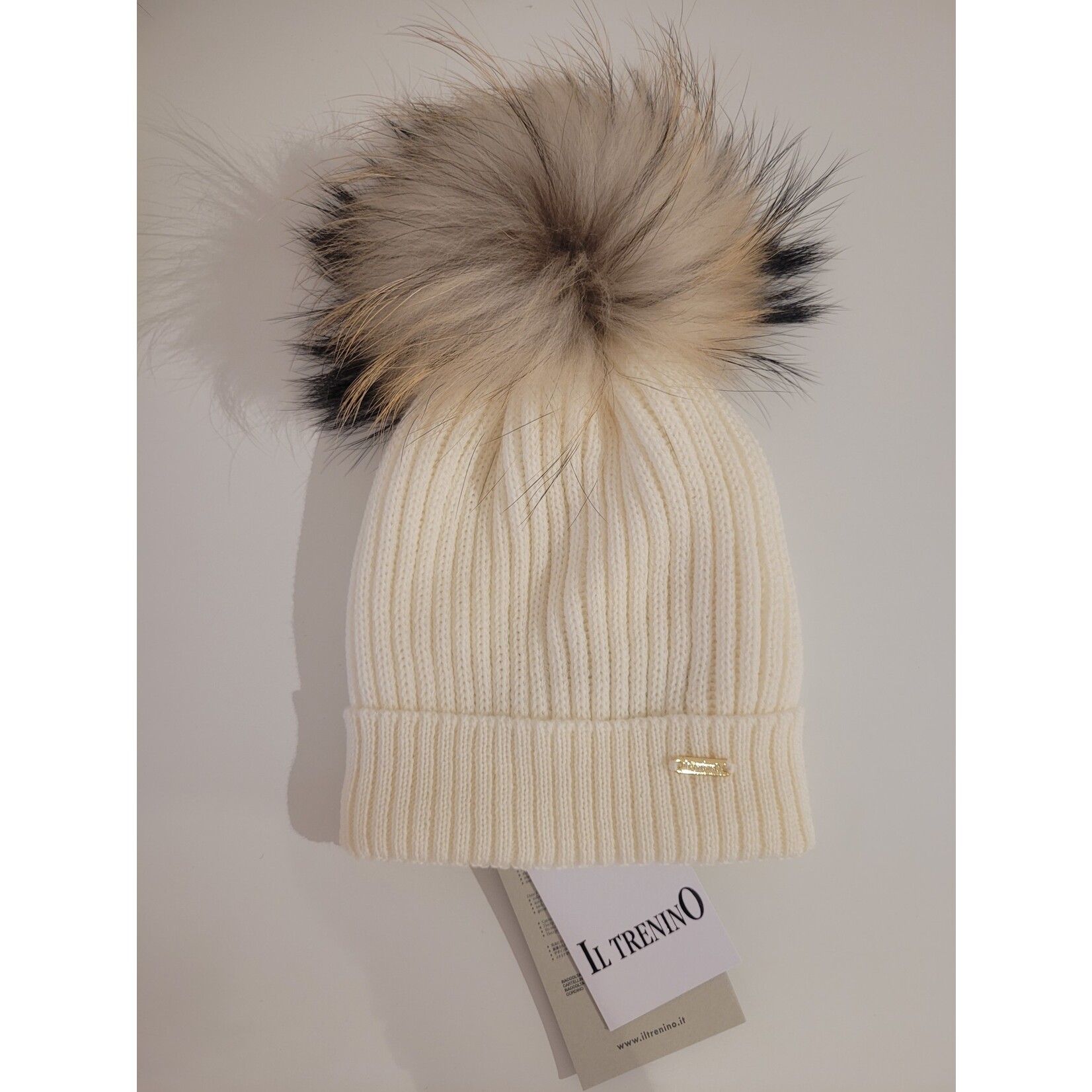 Il Trenino BERRETTO LANA Mini Off white