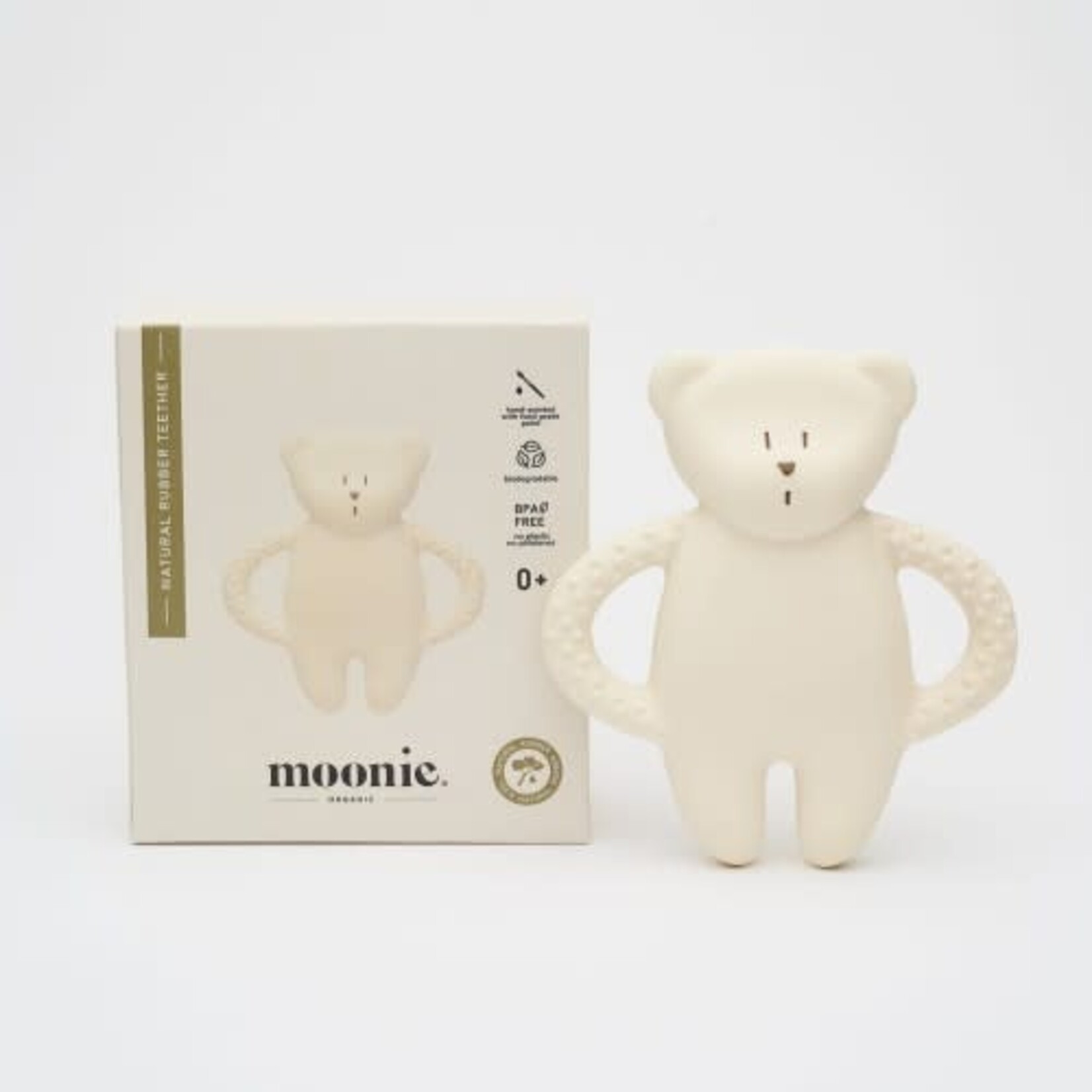 Moonie MOONIE TEETHER BEAR POLAR NATUR