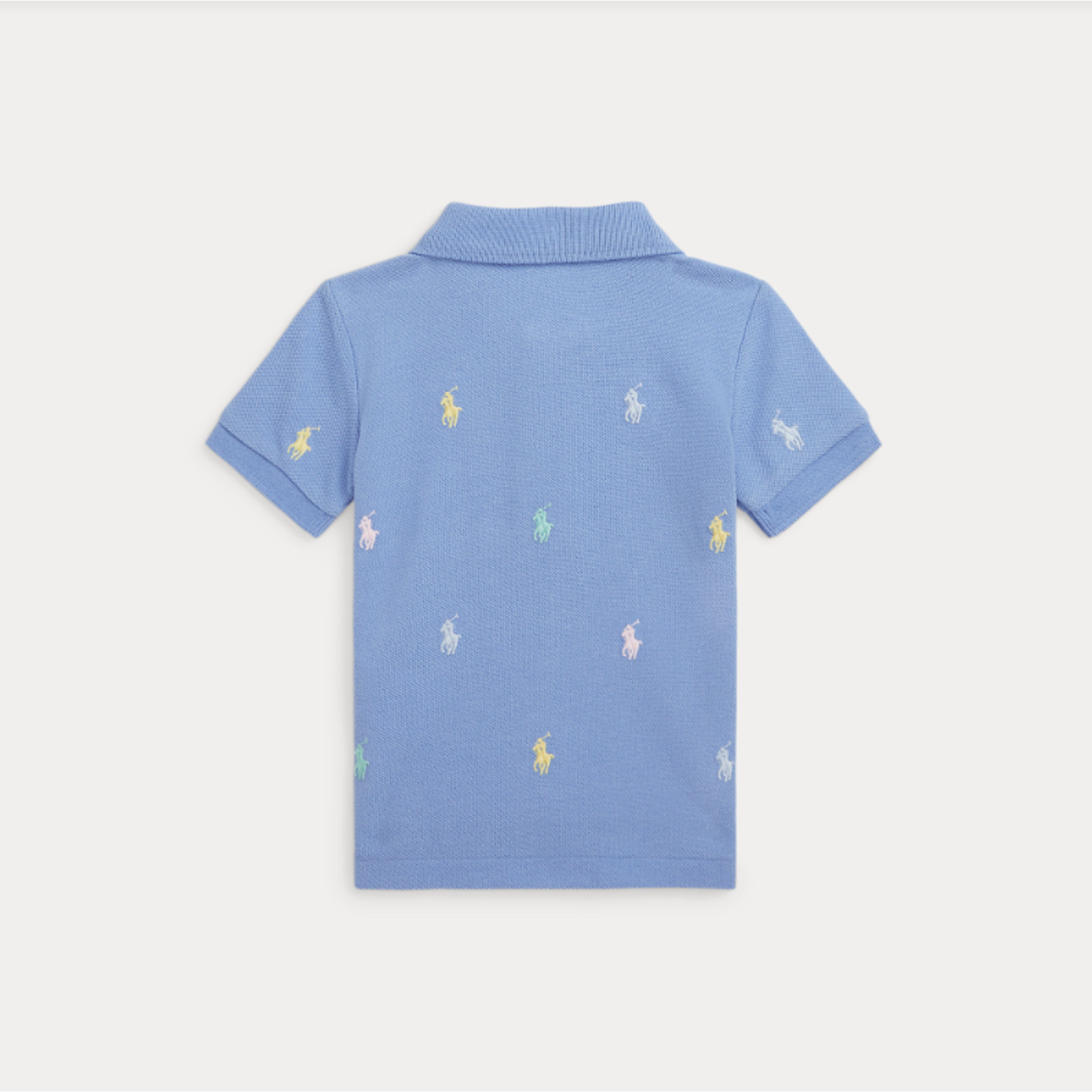 Ralph Lauren SSKCM2-KNIT SHIRTS-POLO SHIRT-HARBOR ISLAND BLUE SP24