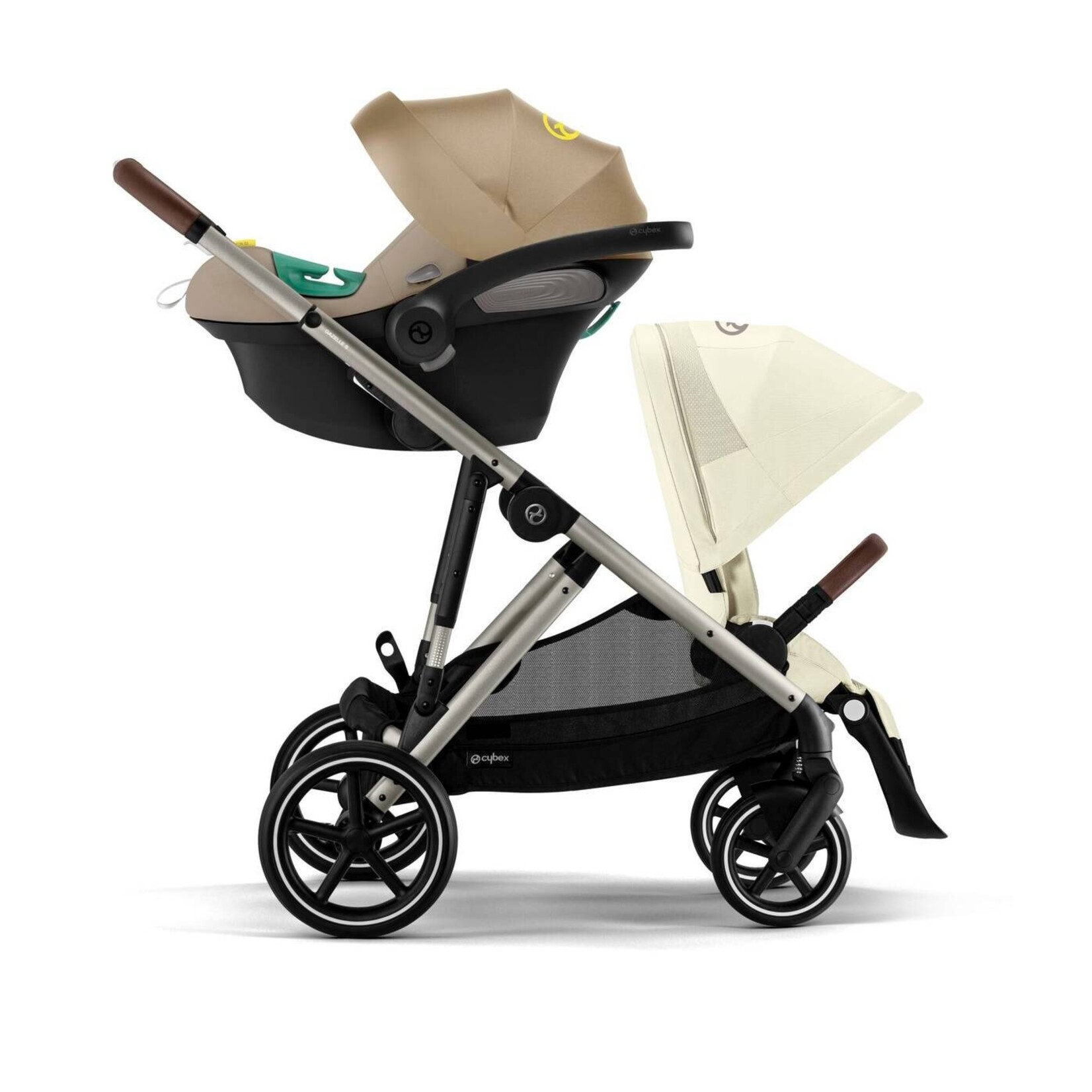 Cybex Gazelle S Seashell Beige (Taupe Frame)