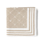 First 9904334 beige knitted FIRST®SIGNATURE blanket