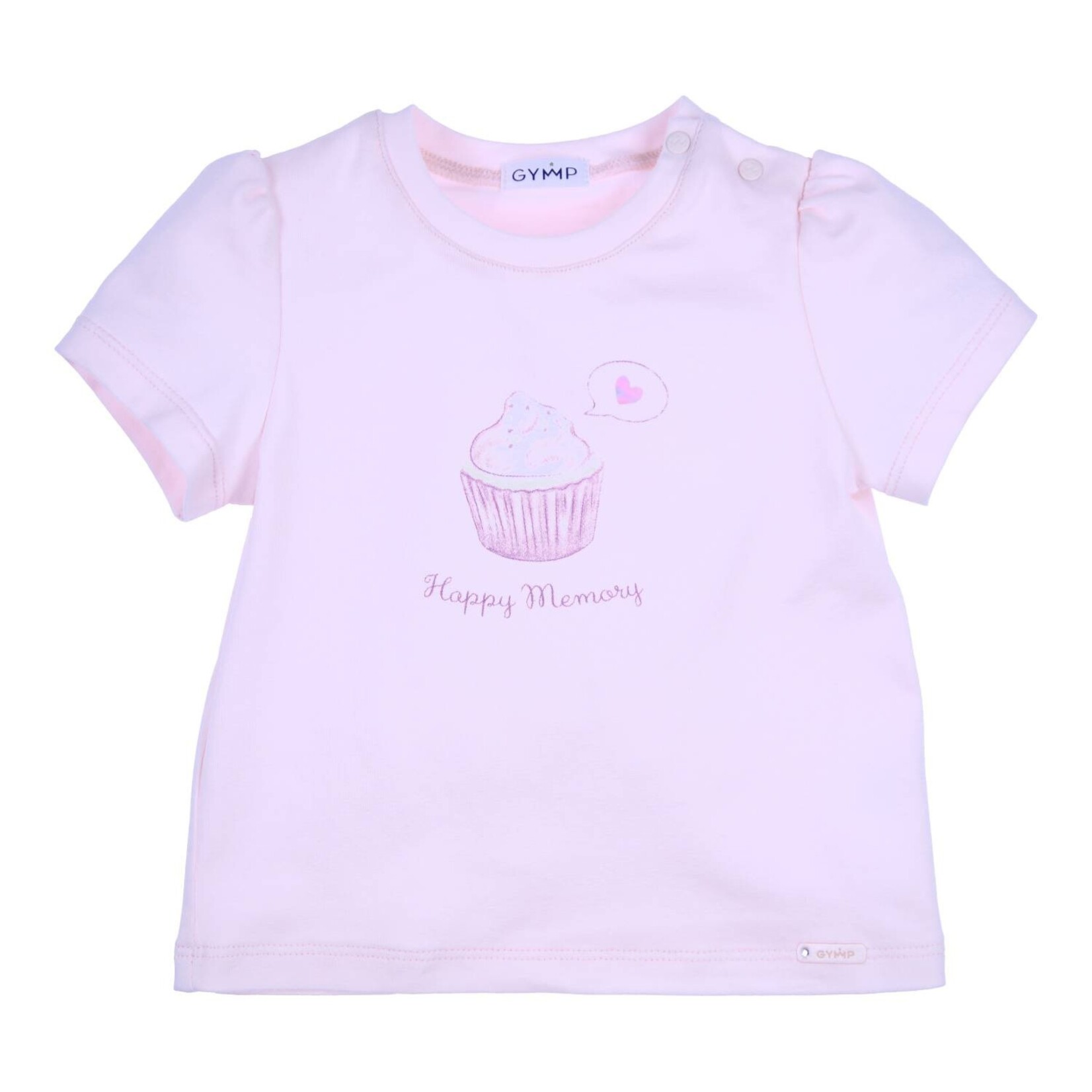 Gymp T-shirt Aerobic Happy memory_LR (353-5280-10)