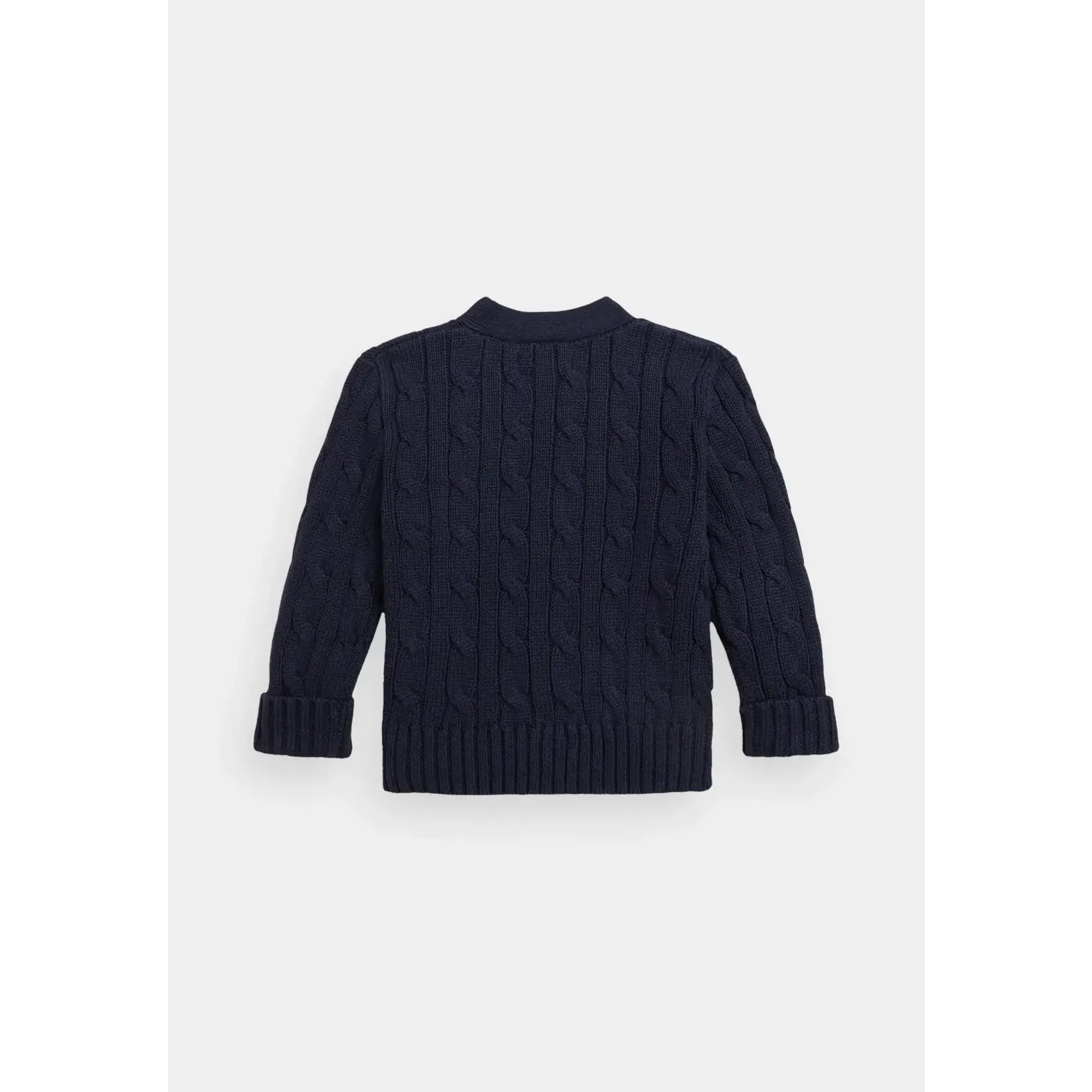 Ralph Lauren CABLE CARDI-SWEATER-CARDIGAN_20/2 COTTON