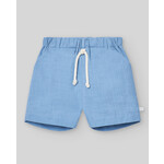Paz Rodriguez WOVEN NEWBORN SHORT "POMBA" Blue Sunset