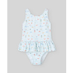 Paz Rodriguez KNIT INFANT GIRL SWIMSUIT "BAÑO V25" Water Green
