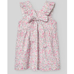 Paz Rodriguez WOVEN NEWBORN DRESS "CLAVEL" Pink
