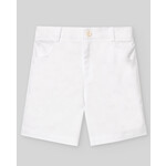 Paz Rodriguez WOVEN NEWBORN SHORT "ESENCIAL" White
