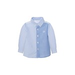 Patachou CAMISA MENINO COM CAPUZ - MINI BOY PALE BLUE - VERÃO 2025 MULTI BLUE STRIPES S25-14
