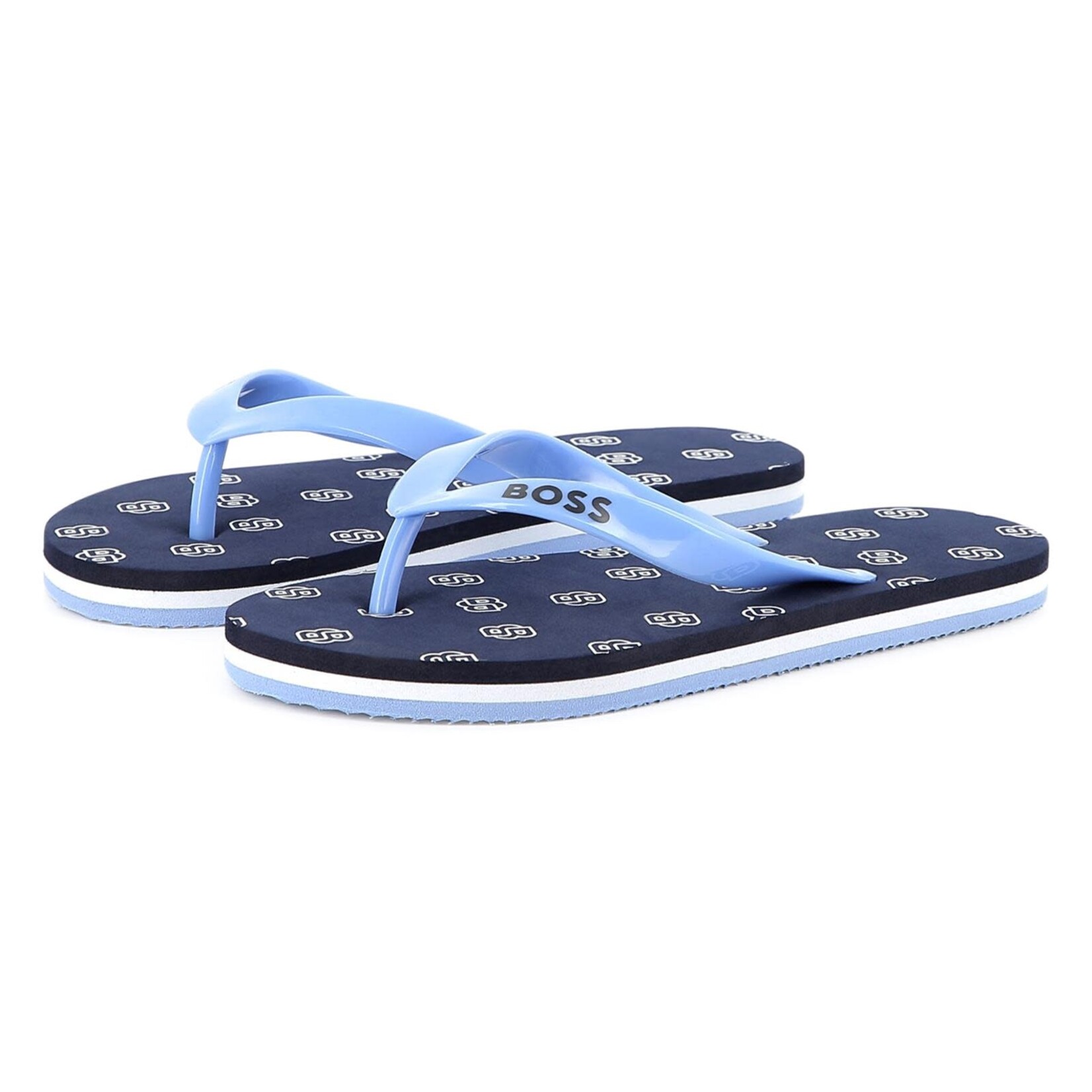 BOSS TONGS Bleu GARCON J51652