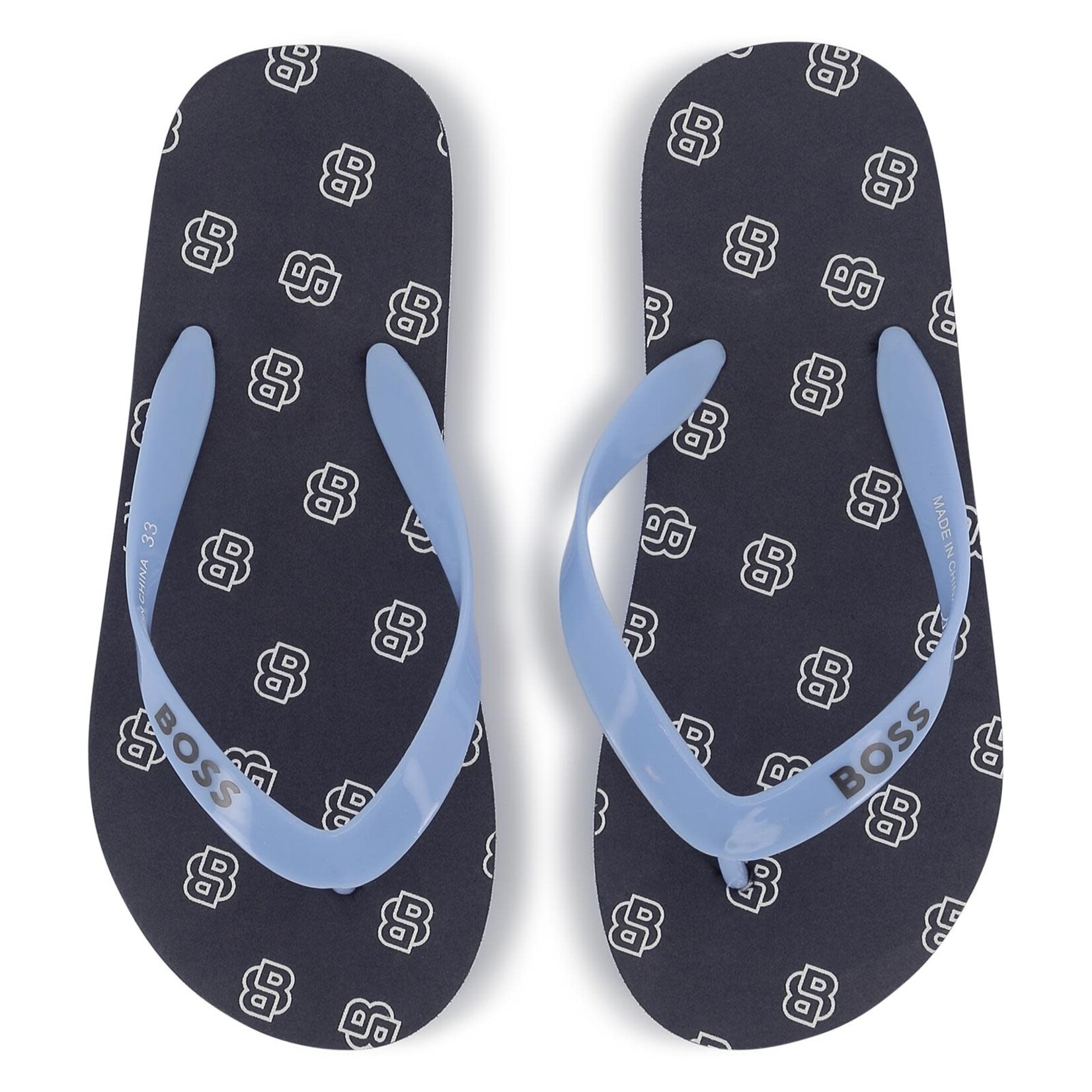 BOSS TONGS Bleu GARCON J51652