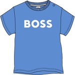 BOSS TEE-SHIRT MANCHES COURTES Bleu GARCON J52105