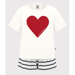 Petit Bateau PYJACOURT MARSHMALLOW/SMOKING A0CKD