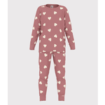 Petit Bateau PYJAMA ROSEWOOD/MARSHMALLOW A0AW0
