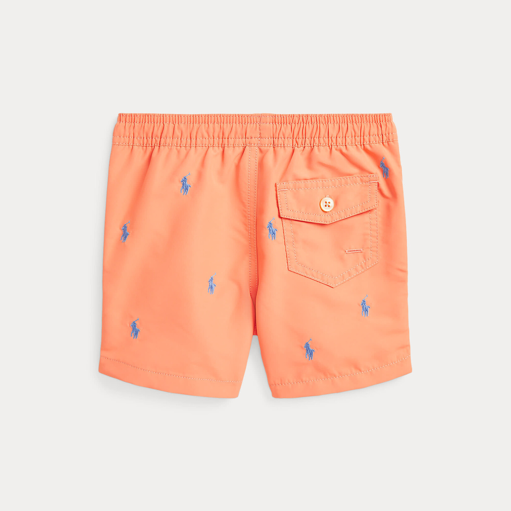 Ralph Lauren TRAVELER POLO PONY SWIM TRUNK POPPY RED