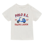 Ralph Lauren LOGO COTTON JERSEY TEE C CLASSICS 01/15