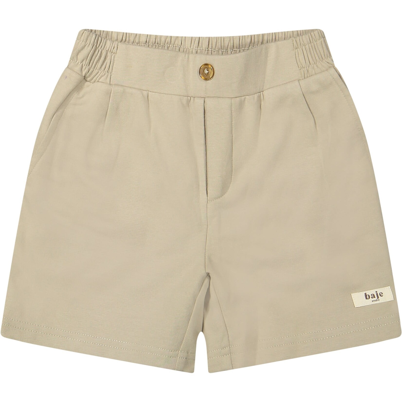 Baje Studio BICO Jersey short, taupe clay