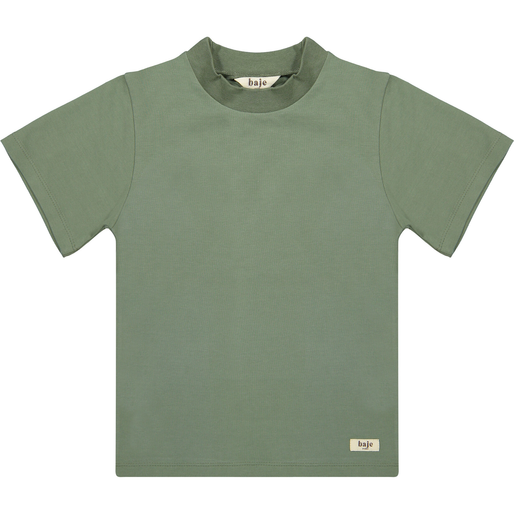 Baje Studio RORIZ Jersey tee, green agave